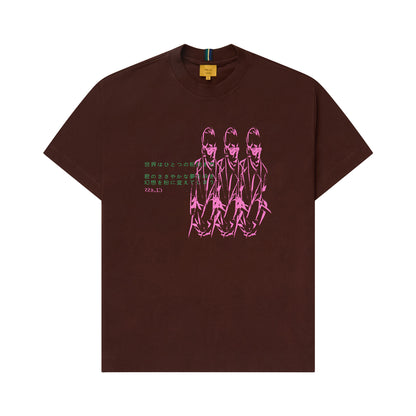 T-SHIRT CLASS "KARUTORA" BROWN