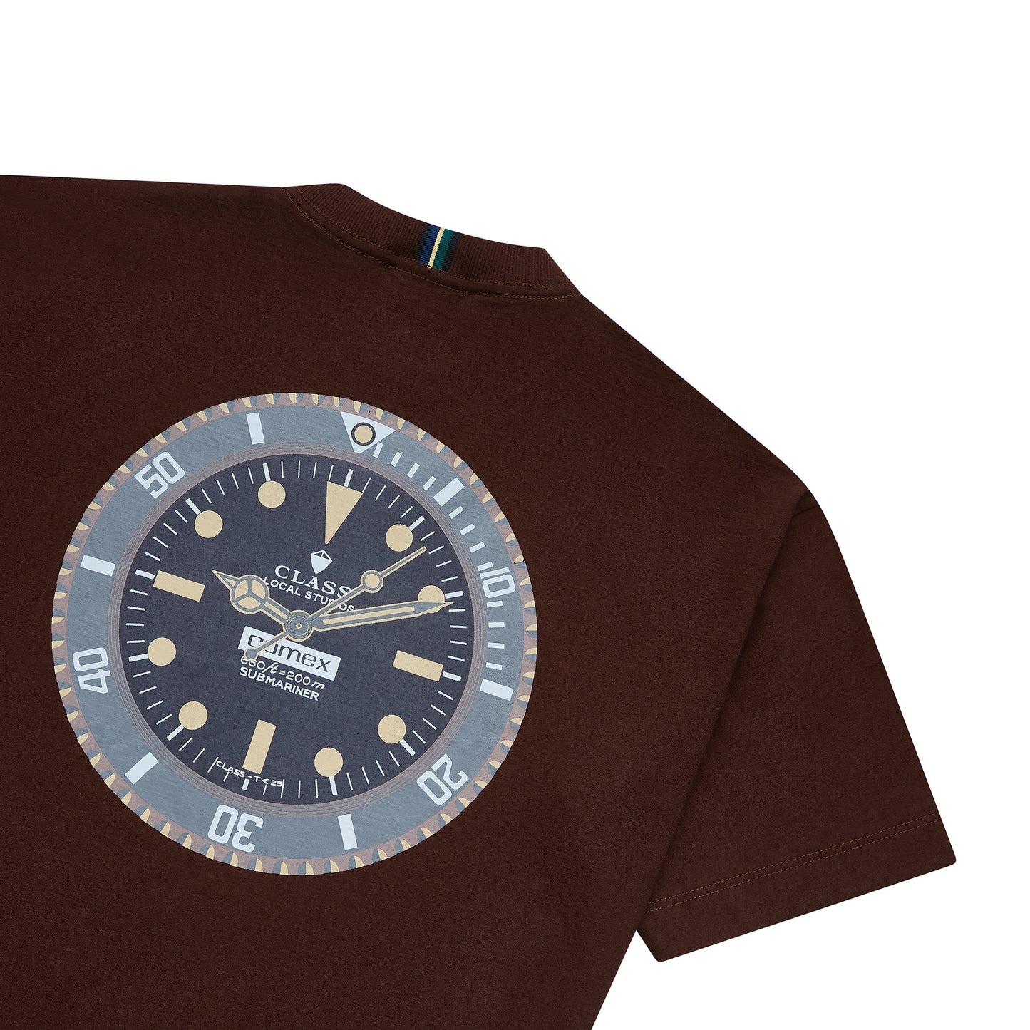 T-SHIRT CLASS "COMEX" BROWN