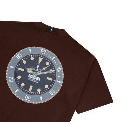 T-SHIRT CLASS "COMEX" BROWN