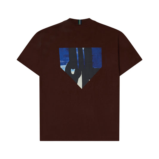 T-SHIRT CLASS "PIPA BLUES" BROWN