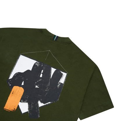 T-SHIRT CLASS "PIPA ELECTRIC" GREEN