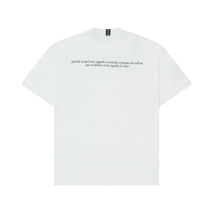 T-SHIRT CLASS "CANTONA" OFF-WHITE