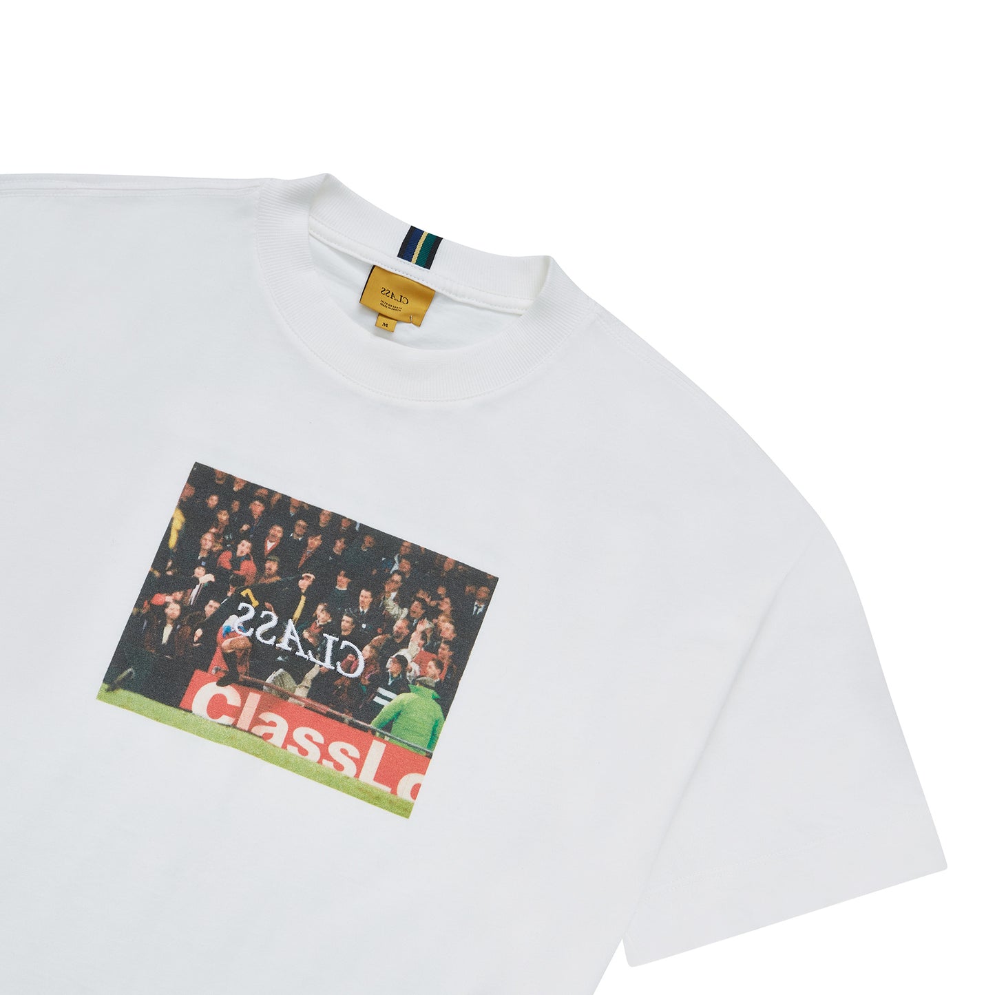 T-SHIRT CLASS "CANTONA" OFF-WHITE