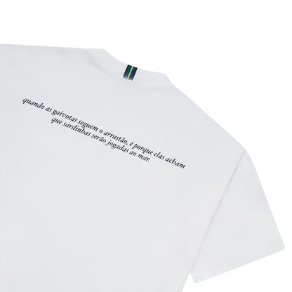 T-SHIRT CLASS "CANTONA" OFF-WHITE