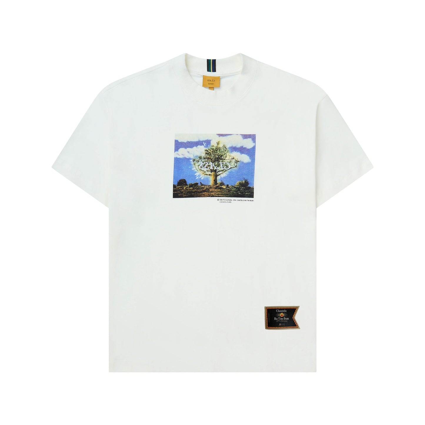 PREMIUM T-SHIRT CLASS x CASTELO RÁ-TIM-BUM "ÁRVORE" OFF-WHITE