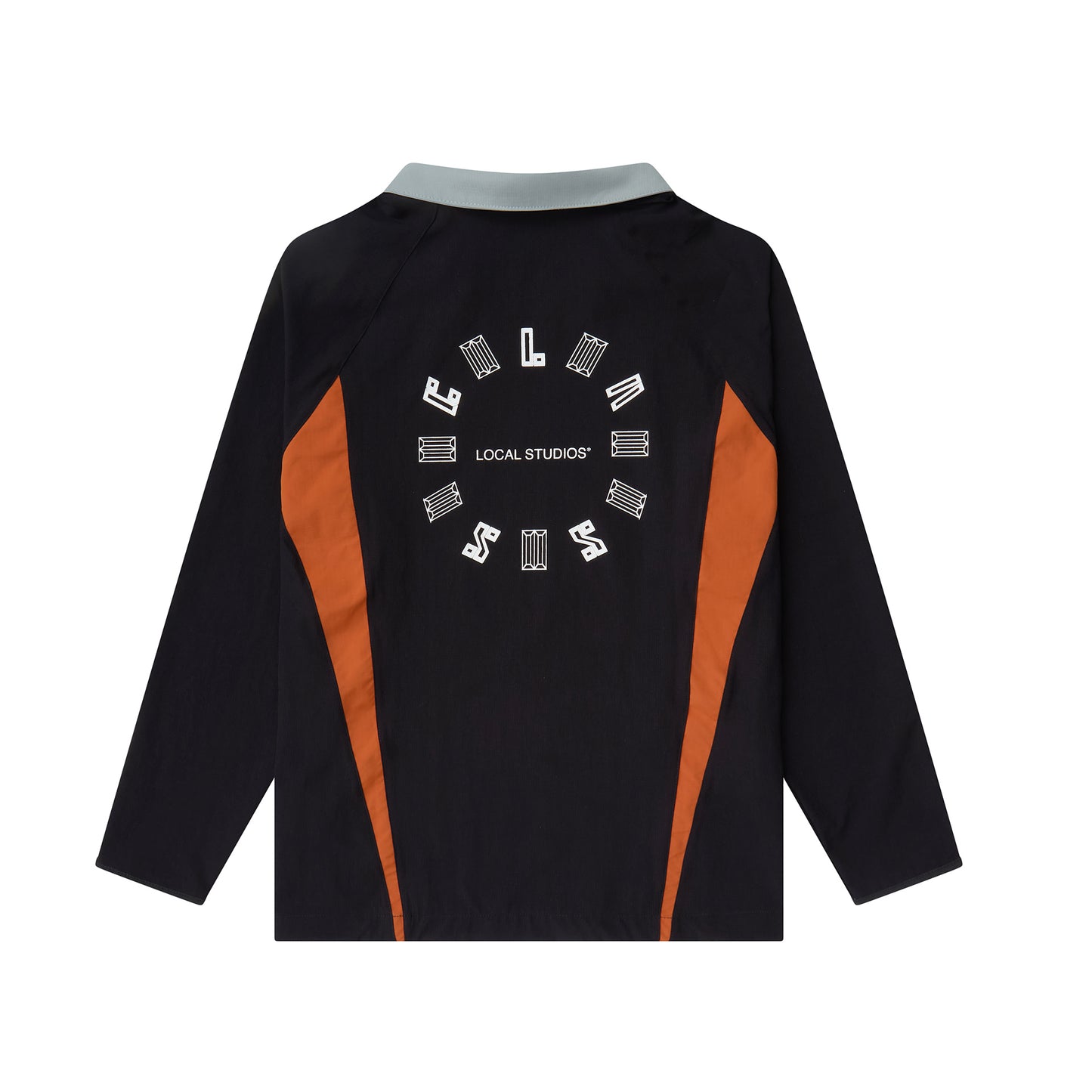 JERSEY LONGSLEEVE "AOK" BLACK/HAZENUT