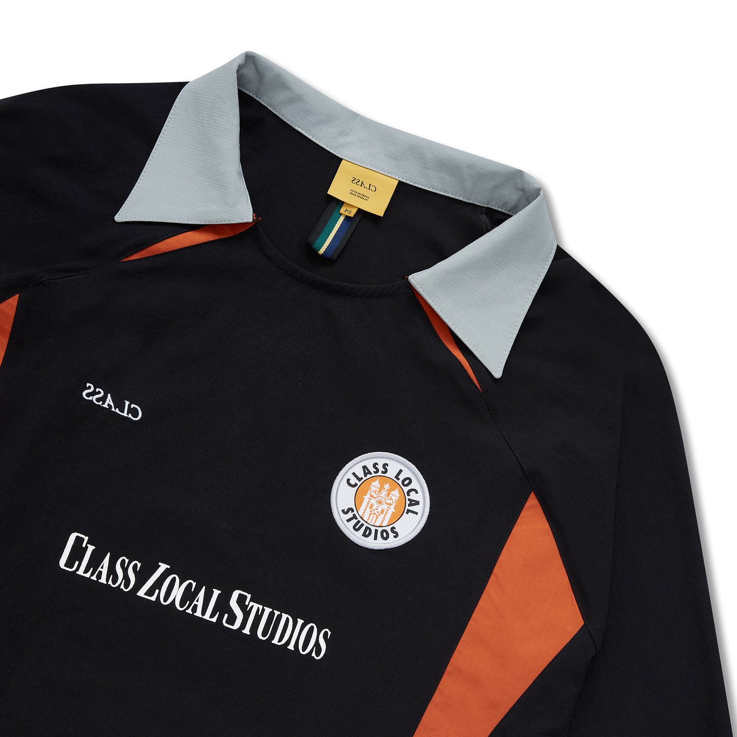 JERSEY LONGSLEEVE "AOK" BLACK/HAZENUT