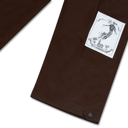 TAILORED PANTS CLASS x CASTELO RÁ-TIM-BUM "NINO" BROWN