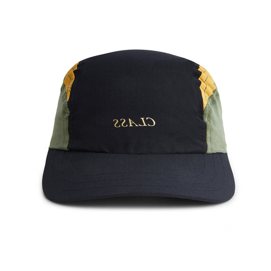 3 PANEL HAT "CLASS INVERSO" BLACK/GREEN/MOSTARD