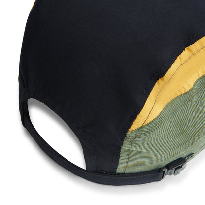 3 PANEL HAT "CLASS INVERSO" BLACK/GREEN/MOSTARD