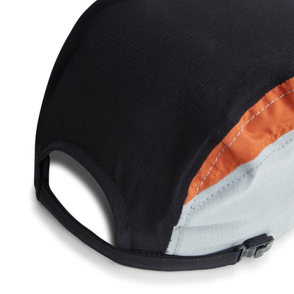3 PANEL SPORT HAT CLASS "AOK" BLACK/HAZELNUT
