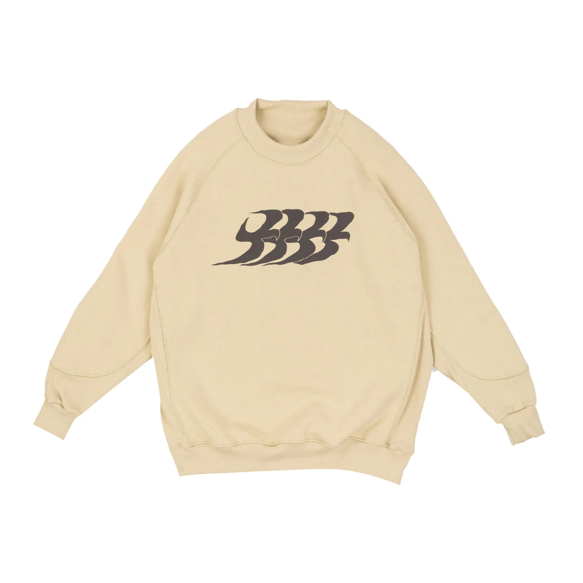 Moletom Esportivo Raglan Bege