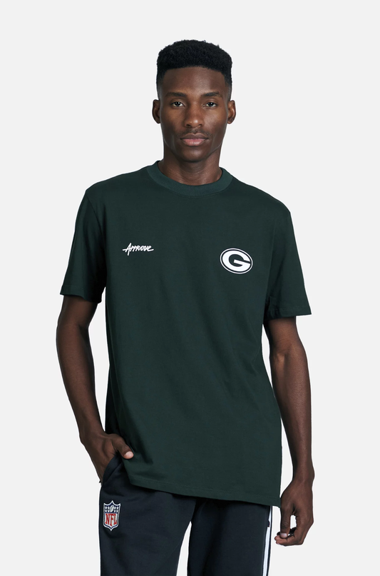 Camiseta Bold Approve X Nfl Basic Packers Verde Militar