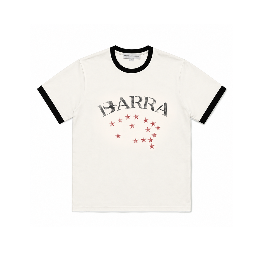 Camiseta Souvenir Retro Constelacao Off White