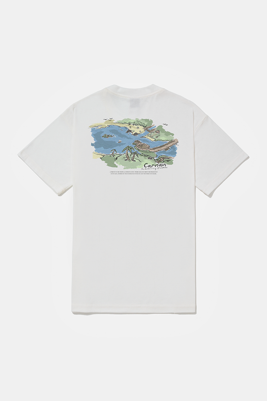 Landscape Heavy Tshirt  Off  White