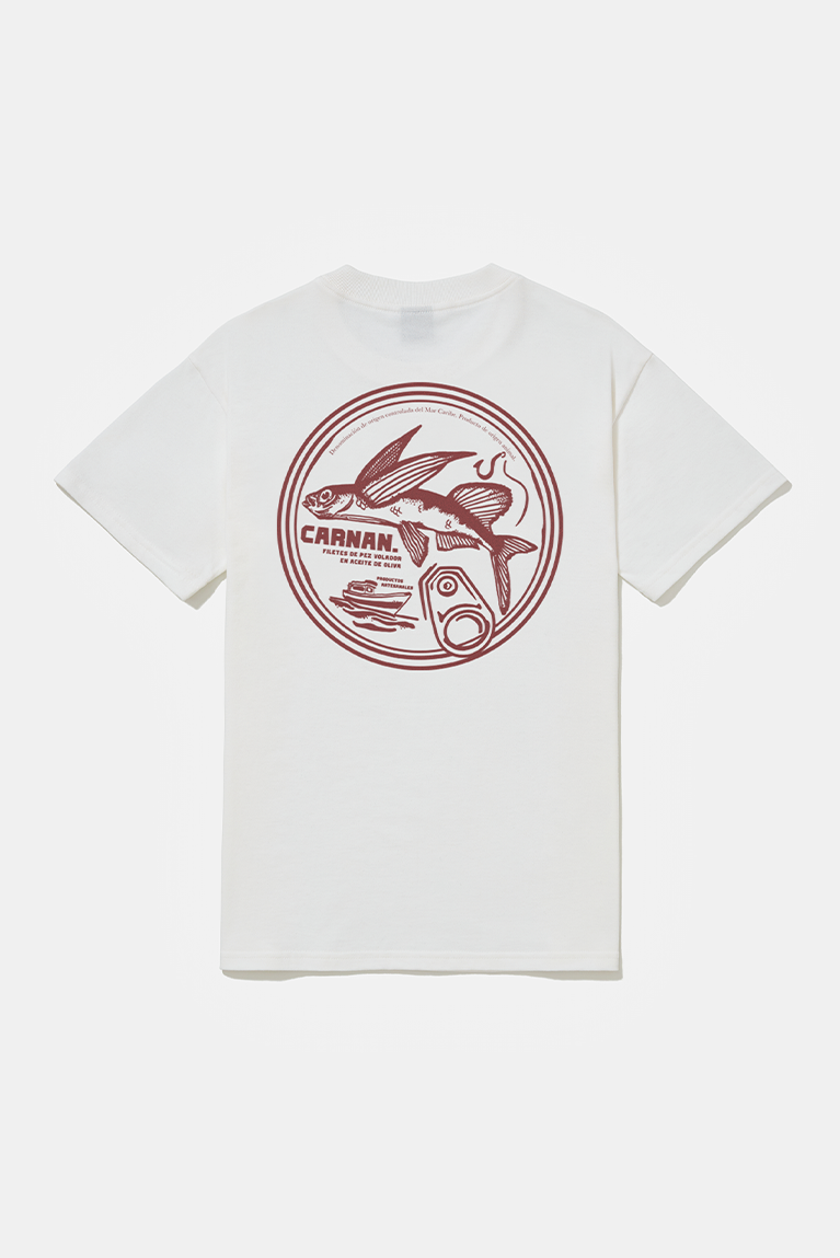 Sardine Classic Tshirt  Off  White