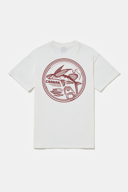 Sardine Classic Tshirt  Off  White