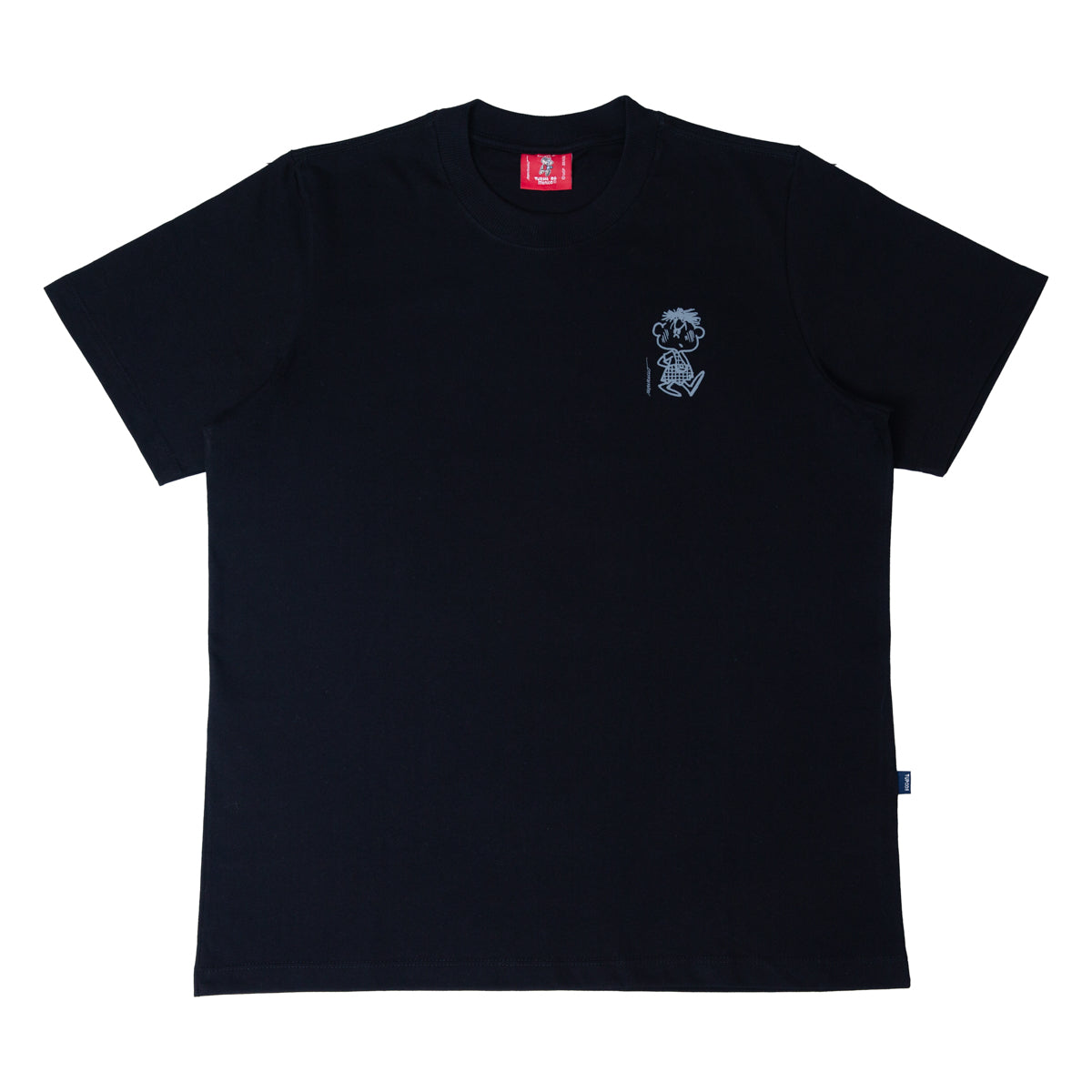 CAMISETA CASCAO OLD PRETO