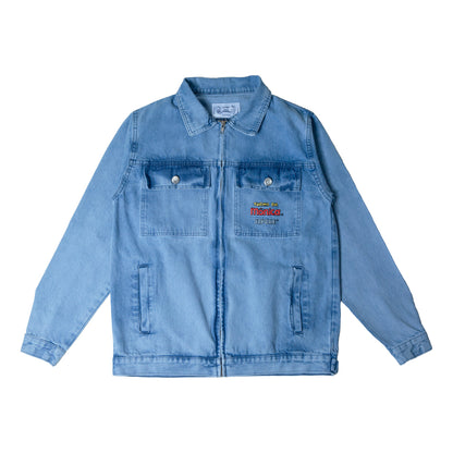 JAQUETA PCT MONICA SANSK8 OLD JEANS SKY