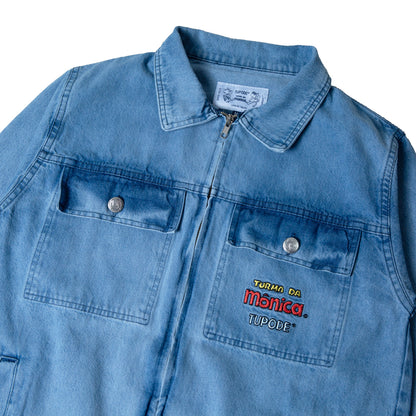 JAQUETA PCT MONICA SANSK8 OLD JEANS SKY