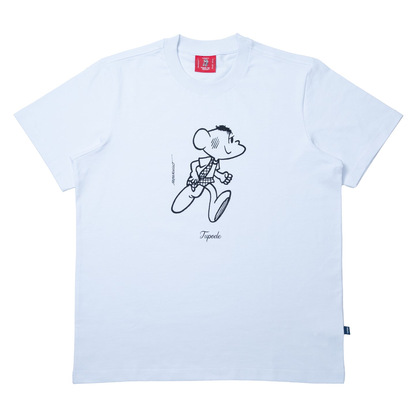 CAMISETA CASCAO OLD BRANCO