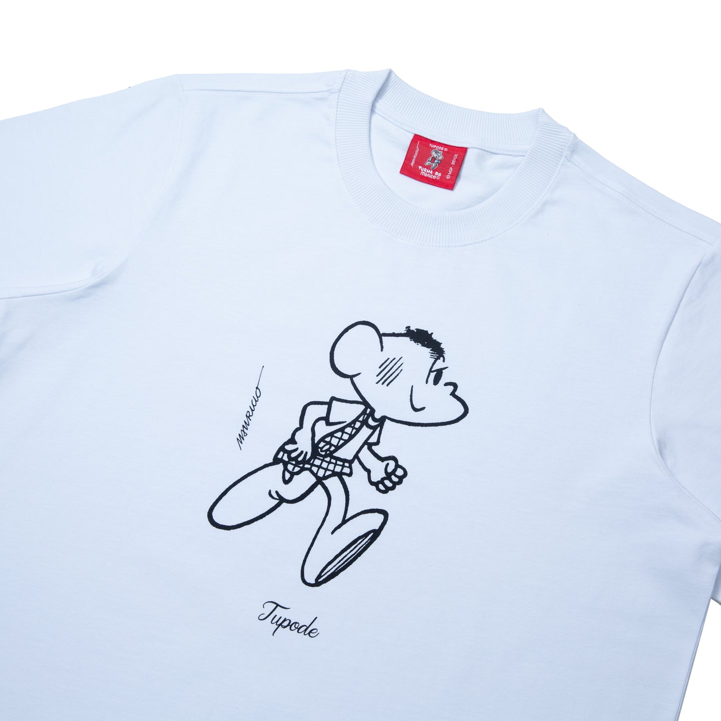 CAMISETA CASCAO OLD BRANCO