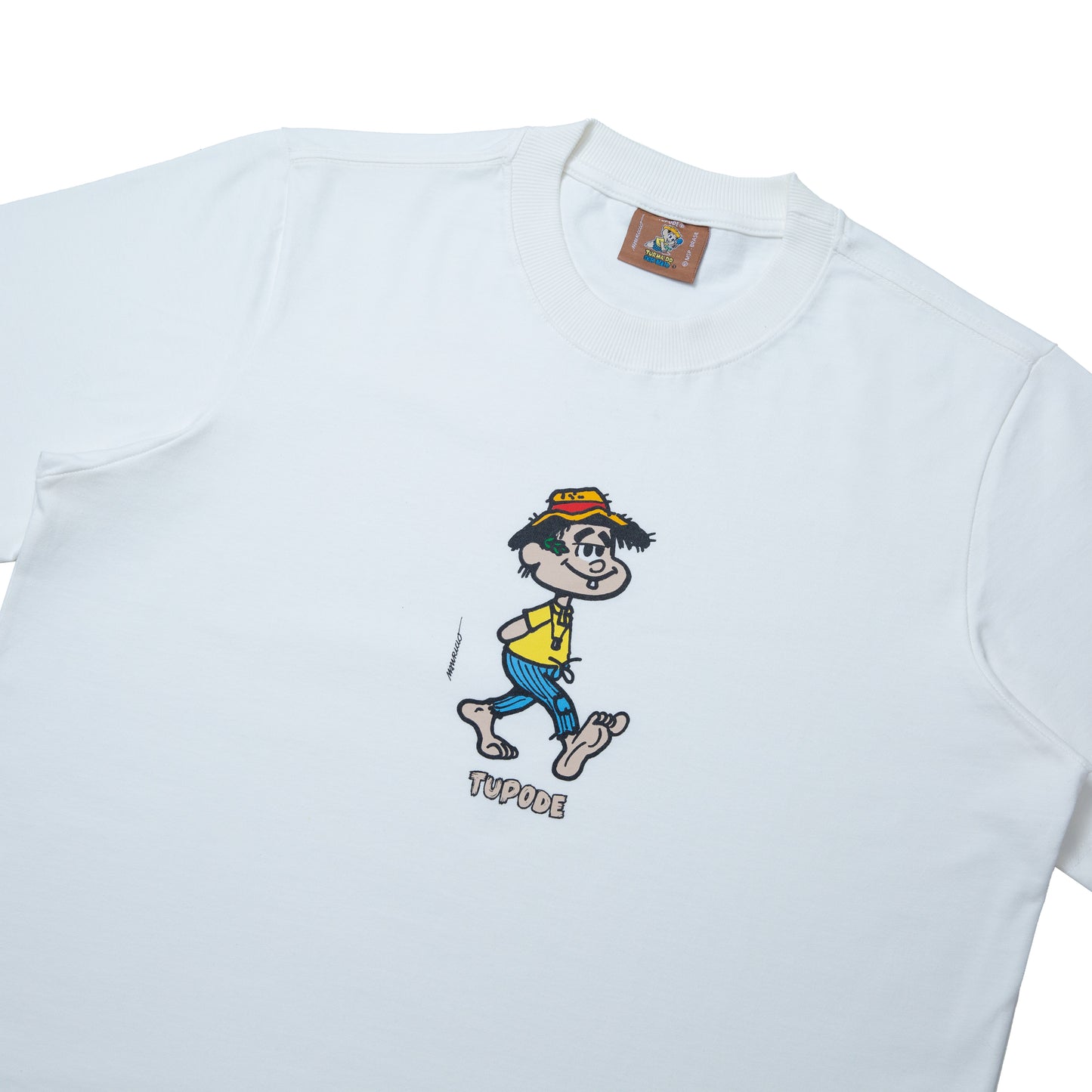 CAMISETA CHICO BENTO OLD CREME