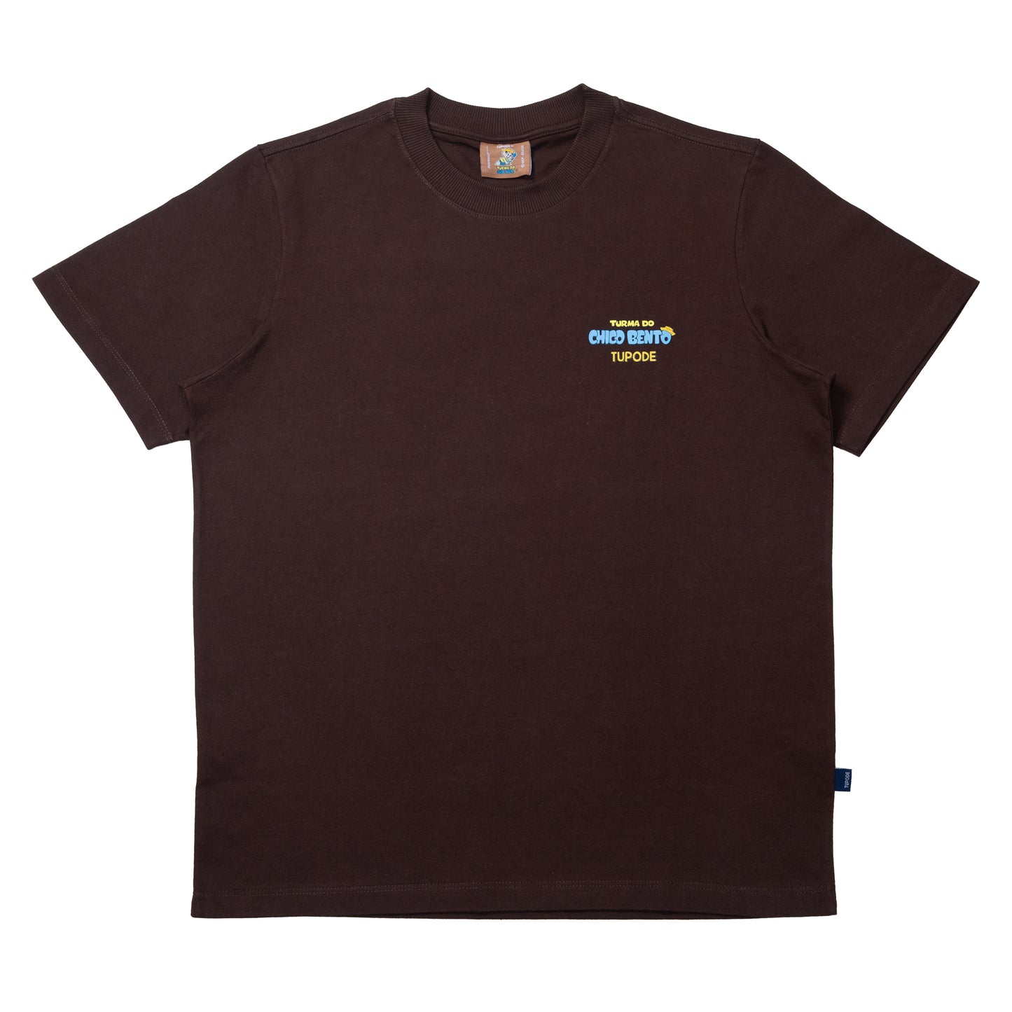 CAMISETA CHICO BENTO ERVA MARROM