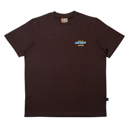CAMISETA CHICO BENTO ERVA MARROM
