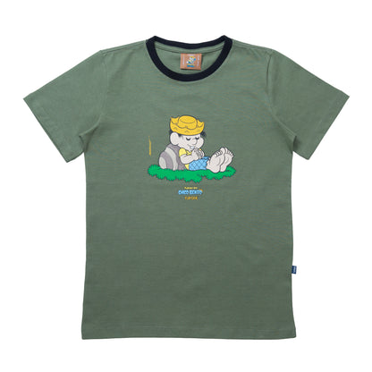 CAMISETA CHICO BENTO RELAX VERDE