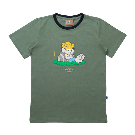 CAMISETA CHICO BENTO RELAX VERDE