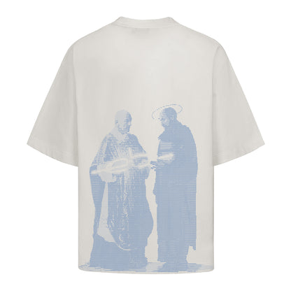 CAMISETA REGULAR HOSTIA  OFF WHITE