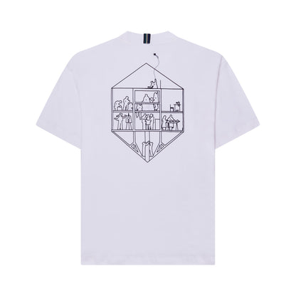 T-SHIRT "CLASS INVERSO 10 ANOS" OFF-WHITE