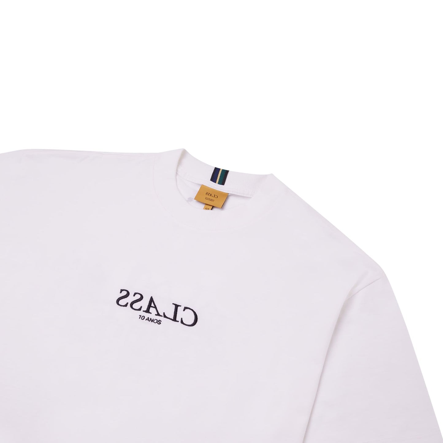 T-SHIRT "CLASS INVERSO 10 ANOS" OFF-WHITE