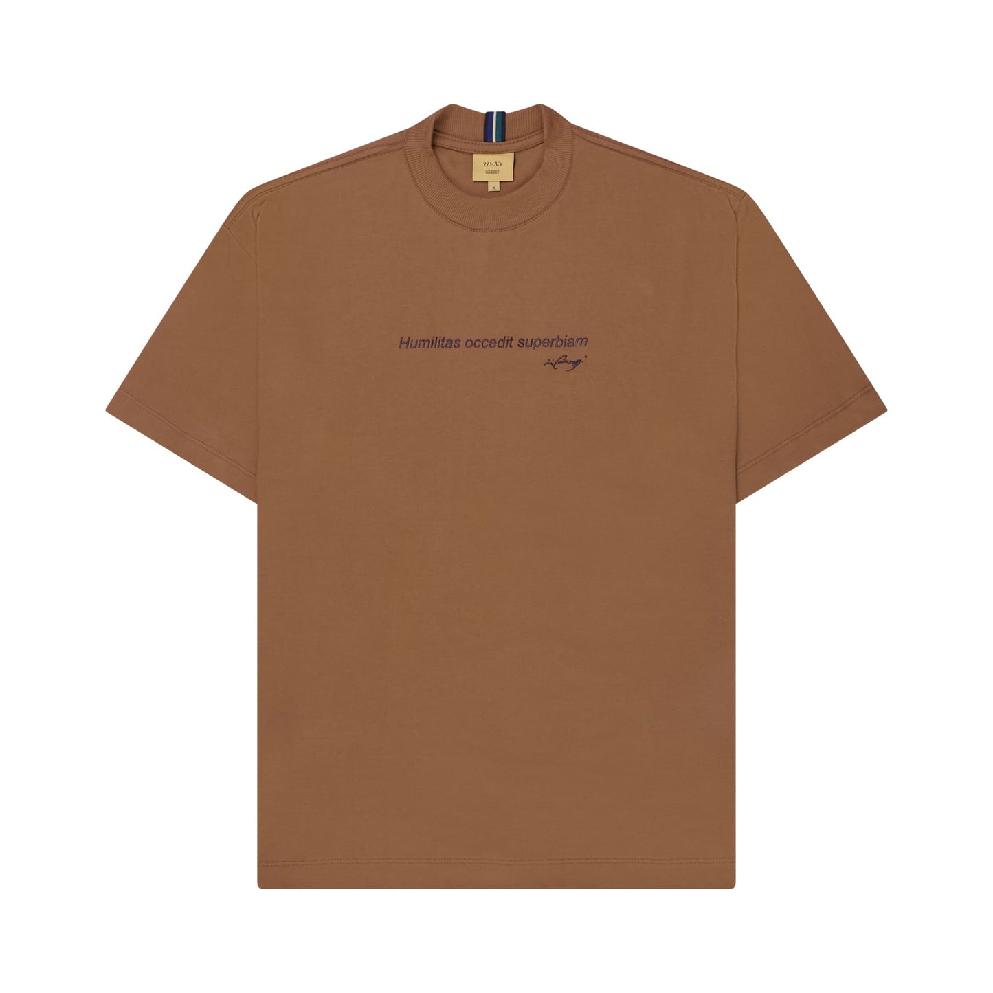 T-SHIRT CLASS "CARAVAGGIO" OCHRE