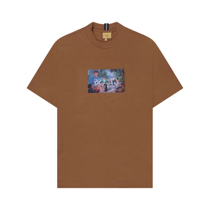 T-SHIRT CLASS "PARADISE" OCHRE