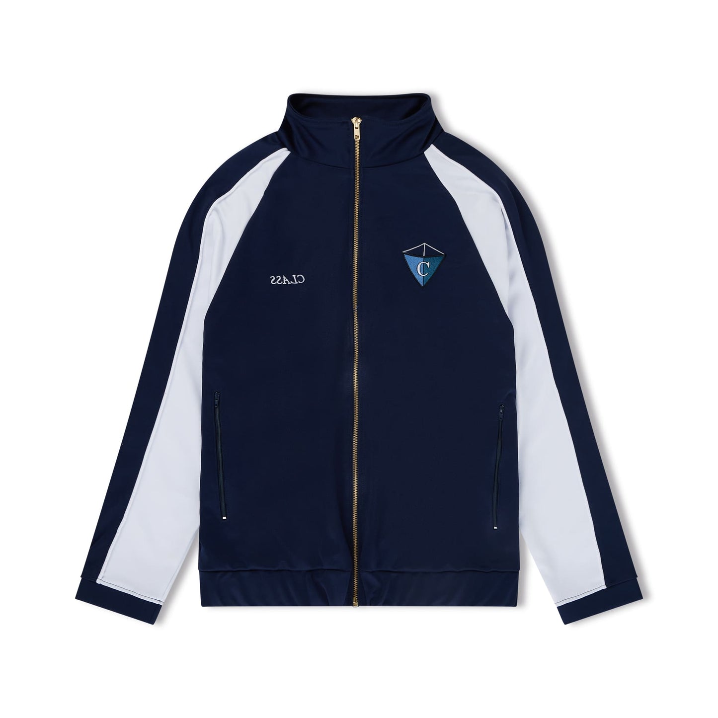 TRACK JACKET CLASS "PIPA C" NAVY/WHITE