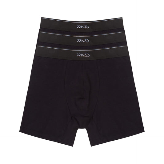 3 PACK BOXER "CLASS INVERSO" BLACK