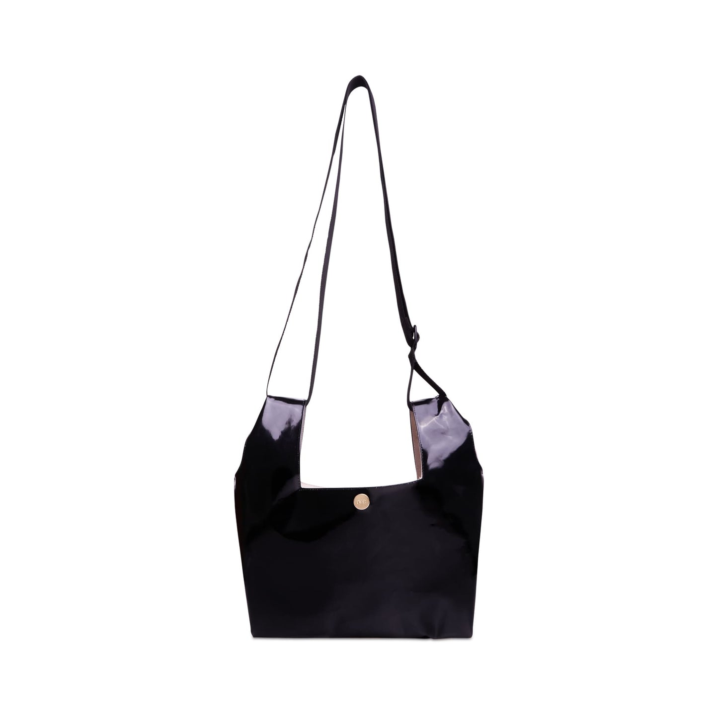 SMALL MARKET TOTE BAG CLASS "CLS" BEIGE/BLACK