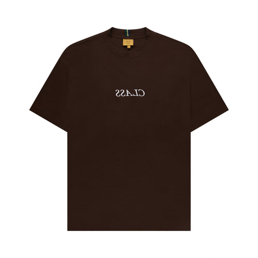 BASIC T-SHIRT "CLASS INVERSO" BROWN