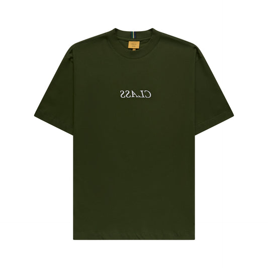 BASIC T-SHIRT "CLASS INVERSO" GREEN
