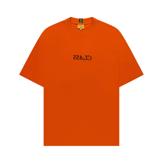 BASIC T-SHIRT "CLASS INVERSO" ORANGE