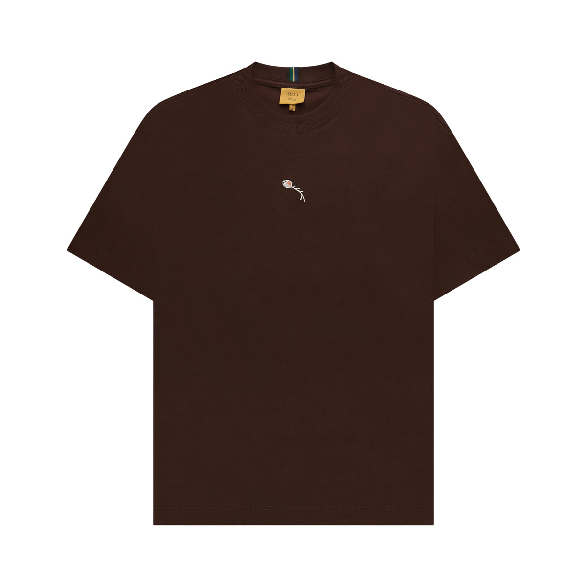 BASIC T-SHIRT CLASS "PIPA" BROWN
