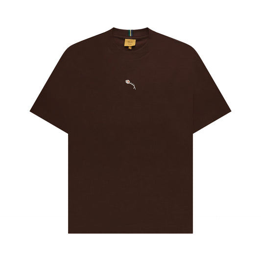BASIC T-SHIRT CLASS "PIPA" BROWN