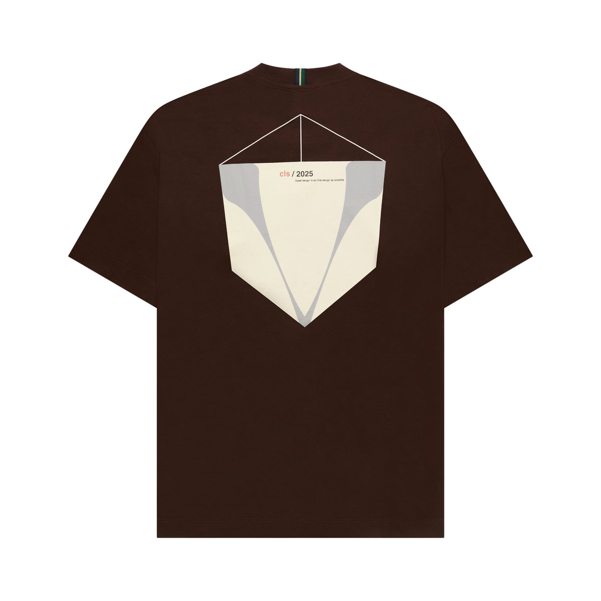 BASIC T-SHIRT CLASS "PIPA" BROWN