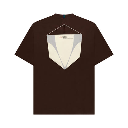 BASIC T-SHIRT CLASS "PIPA" BROWN