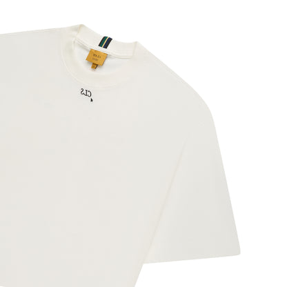 BASIC T-SHIRT CLASS "MINI CLS DESKTOP" OFF-WHITE