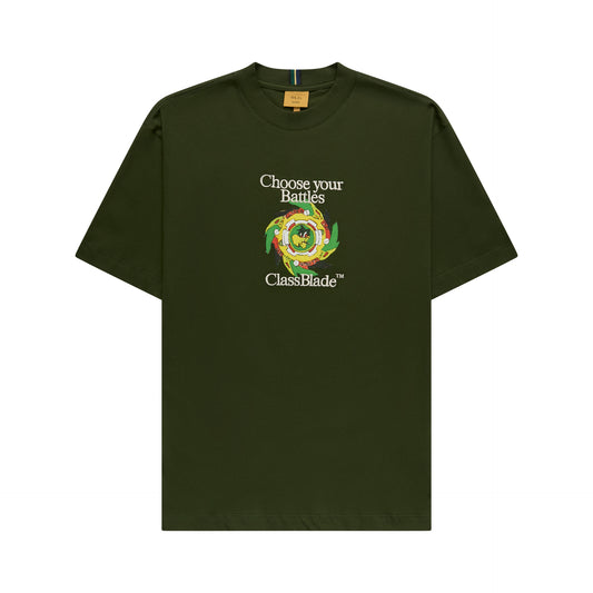 BASIC T-SHIRT "CLASSBLADE'' GREEN