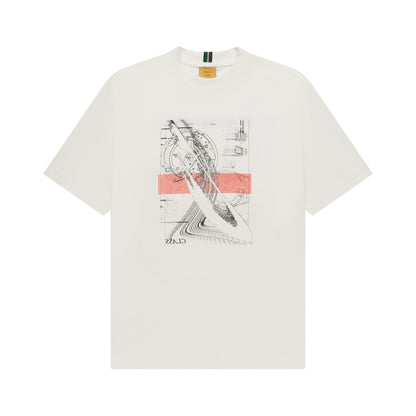 BASIC T-SHIRT ''CLASS STEEL JEWELRY" OFF-WHITE
