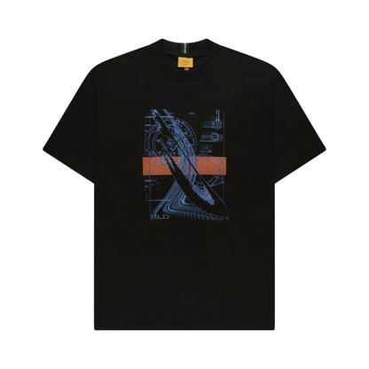 BASIC T-SHIRT ''CLASS STEEL JEWELRY" BLACK